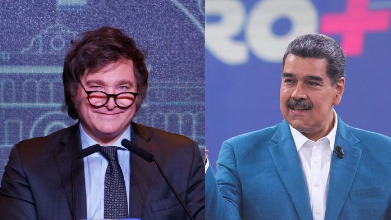 El cielo 'aplastará' a los comunistas, respondió Milei a Maduro, que lo acusó de satánico