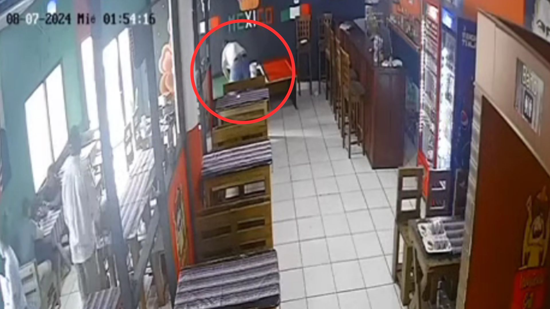 Revelan video del asesinato de dueño de restaurante en Santa Cruz de Yojoa
