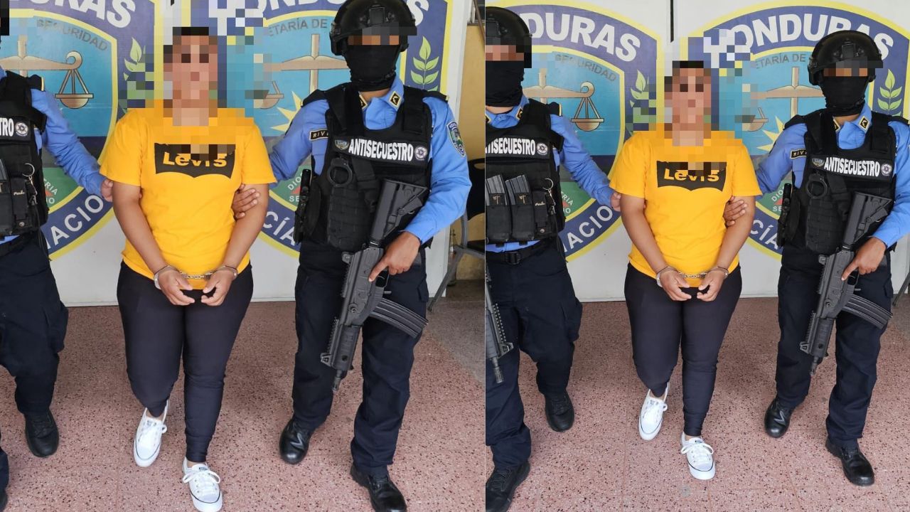 Cae comerciante hondureña que simuló secuestro para obtener 60 mil lempiras y viajar a España