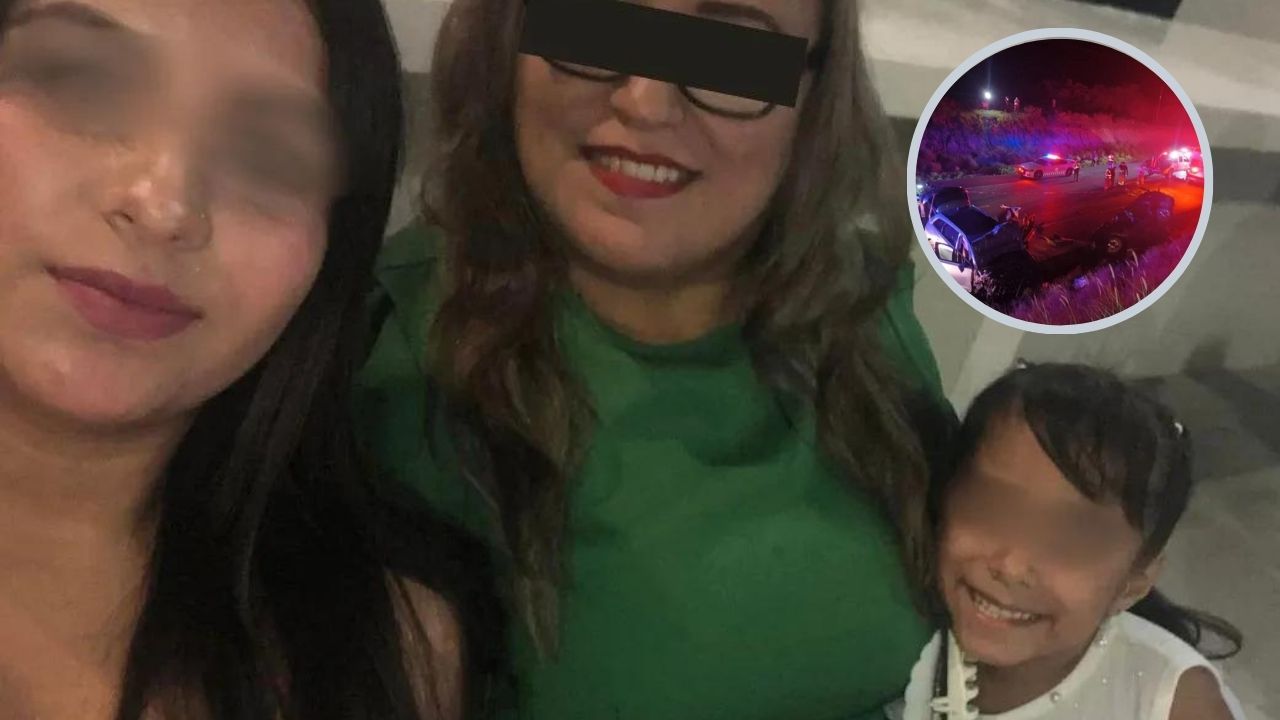 Revelan video de madre y sus dos hijas antes de morir en encontronazo vial