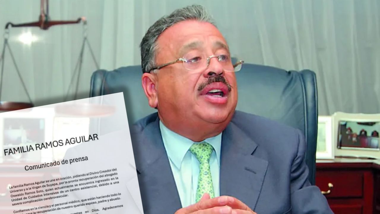 Exdiputado Oswaldo Ramos Soto está internado por complicaciones de salud