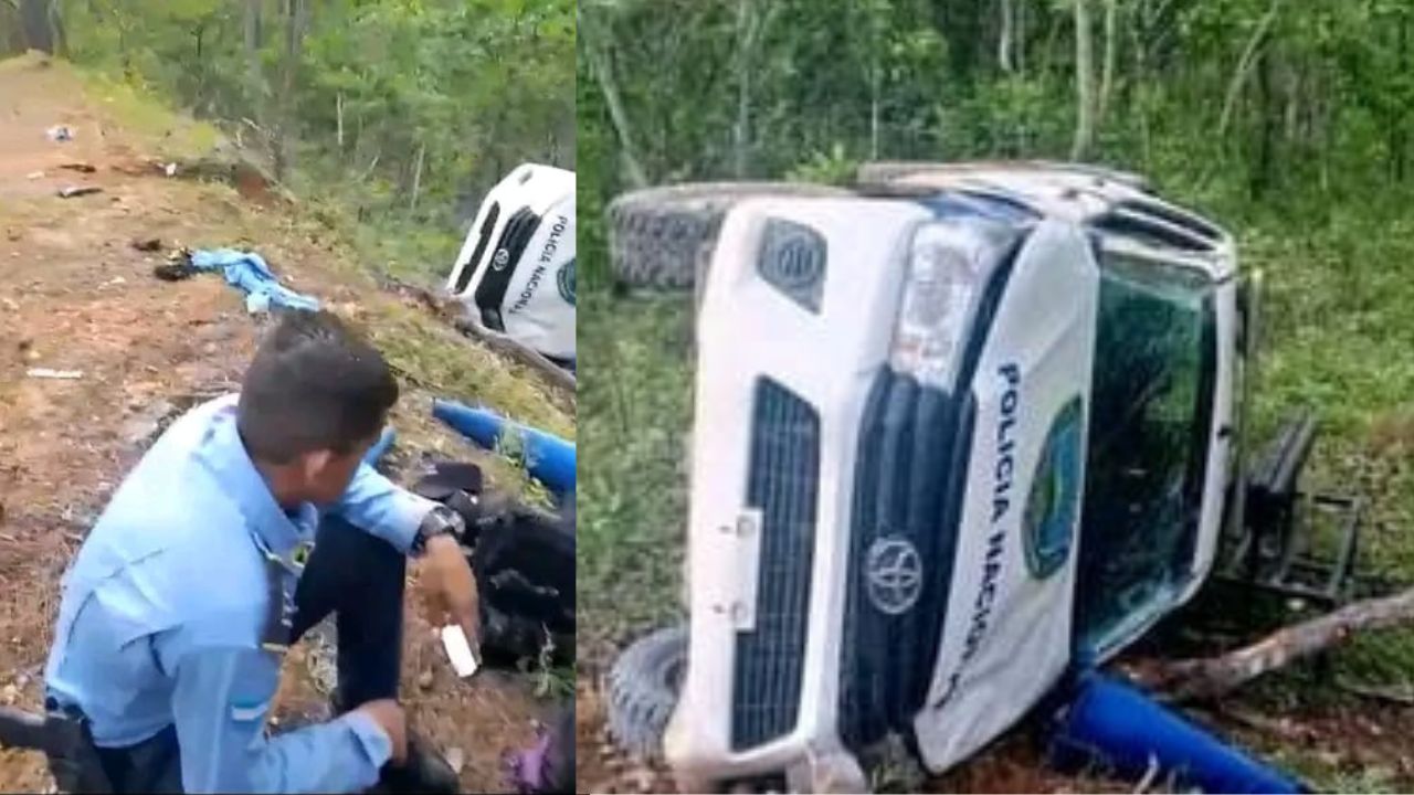 Cuatro heridos en otro accidente de una patrulla de la Policía Nacional