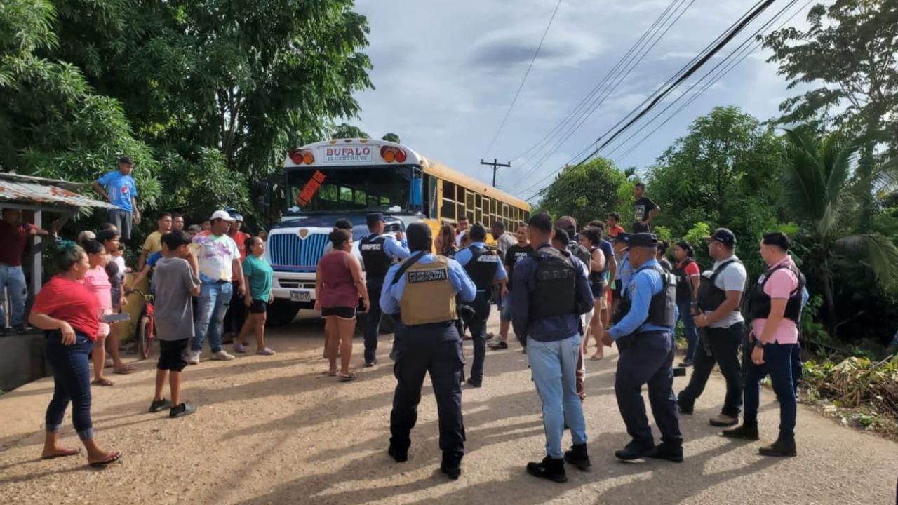 Pobladores de La Ceiba intentaron evitar captura de supuesto líder de la MS-13