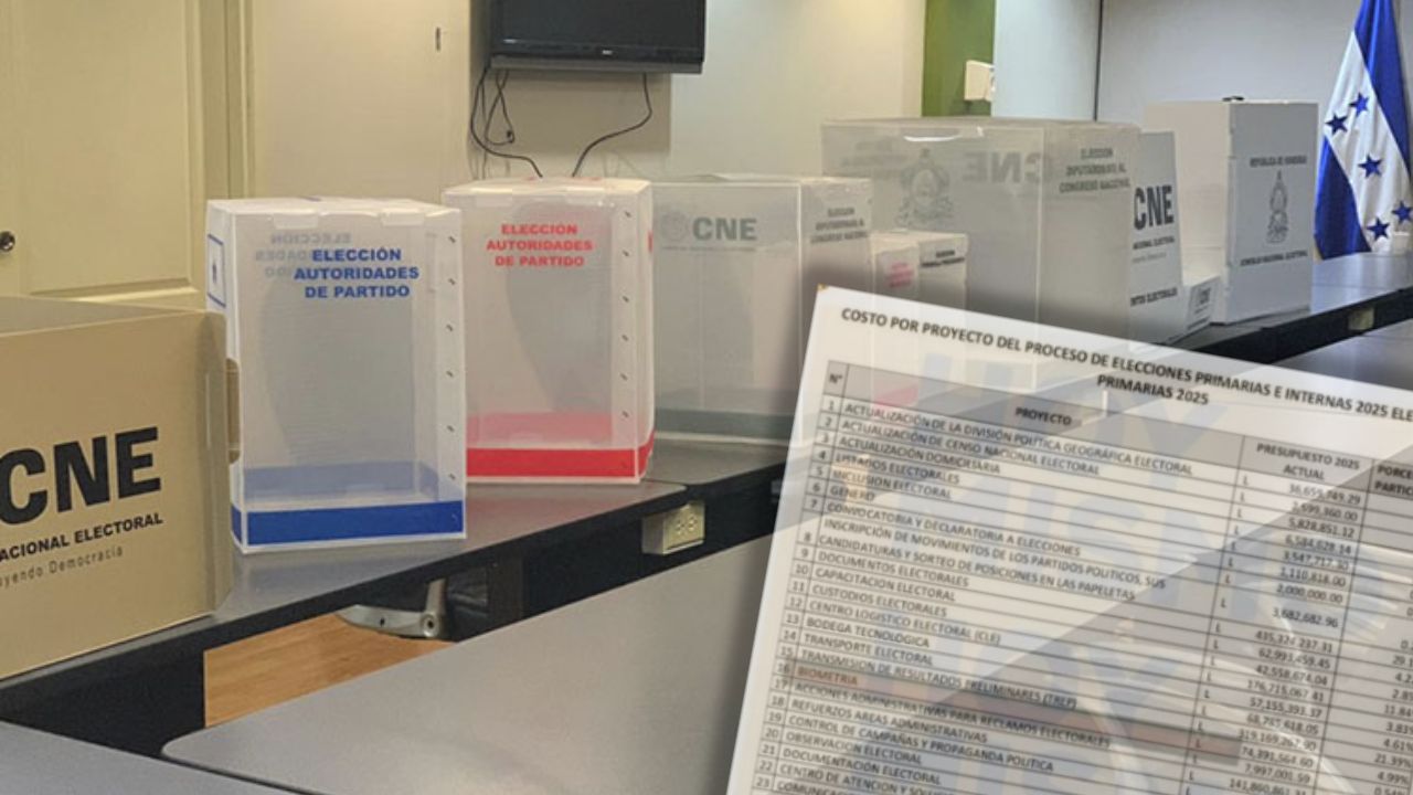 CNE presenta detalle de inversión del presupuesto electoral para primarias