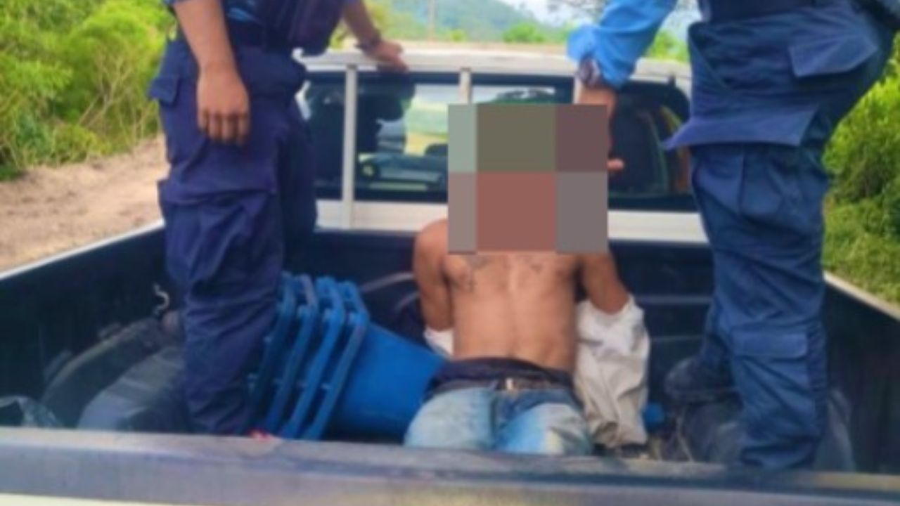 Recapturan a recluso que se escapó de cárcel de 'El Pozo', en Santa Bárbara