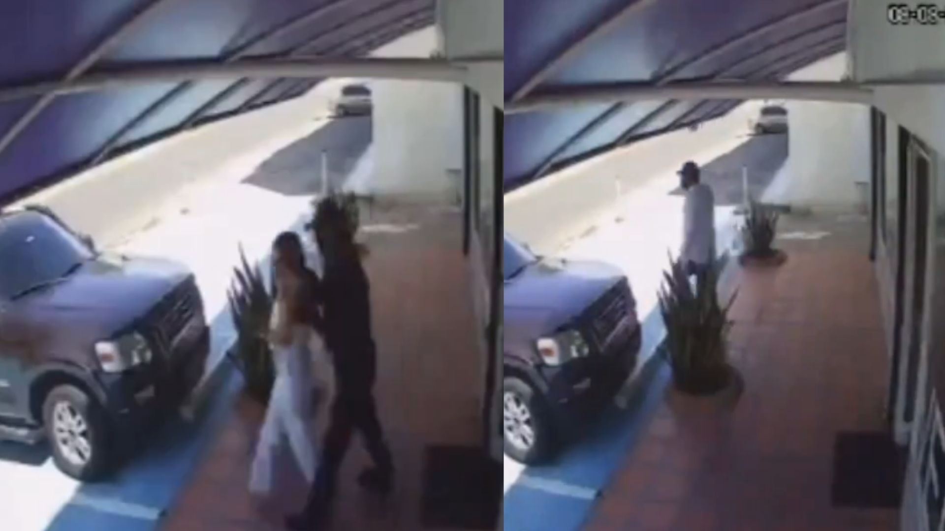 Captan momento en que secuestran a dueña de negocio en su tienda