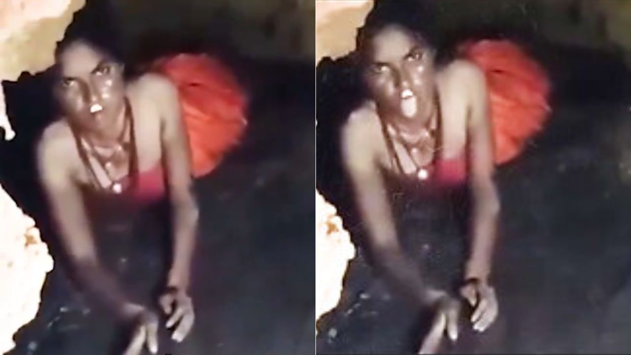 'Serpiente humana': captan a mujer con misterioso comportamiento tras pasar meses desaparecida