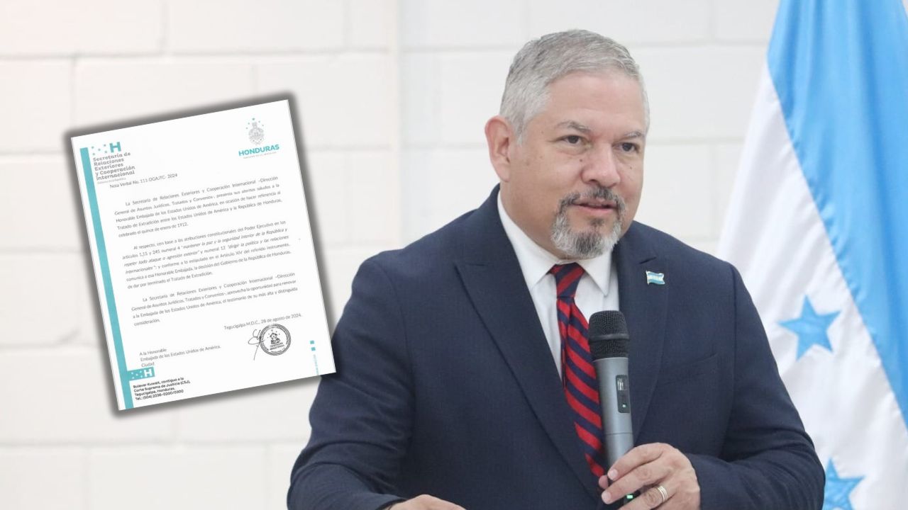 Cancillería cumple orden de denunciar tratado de extradición con EE. UU.