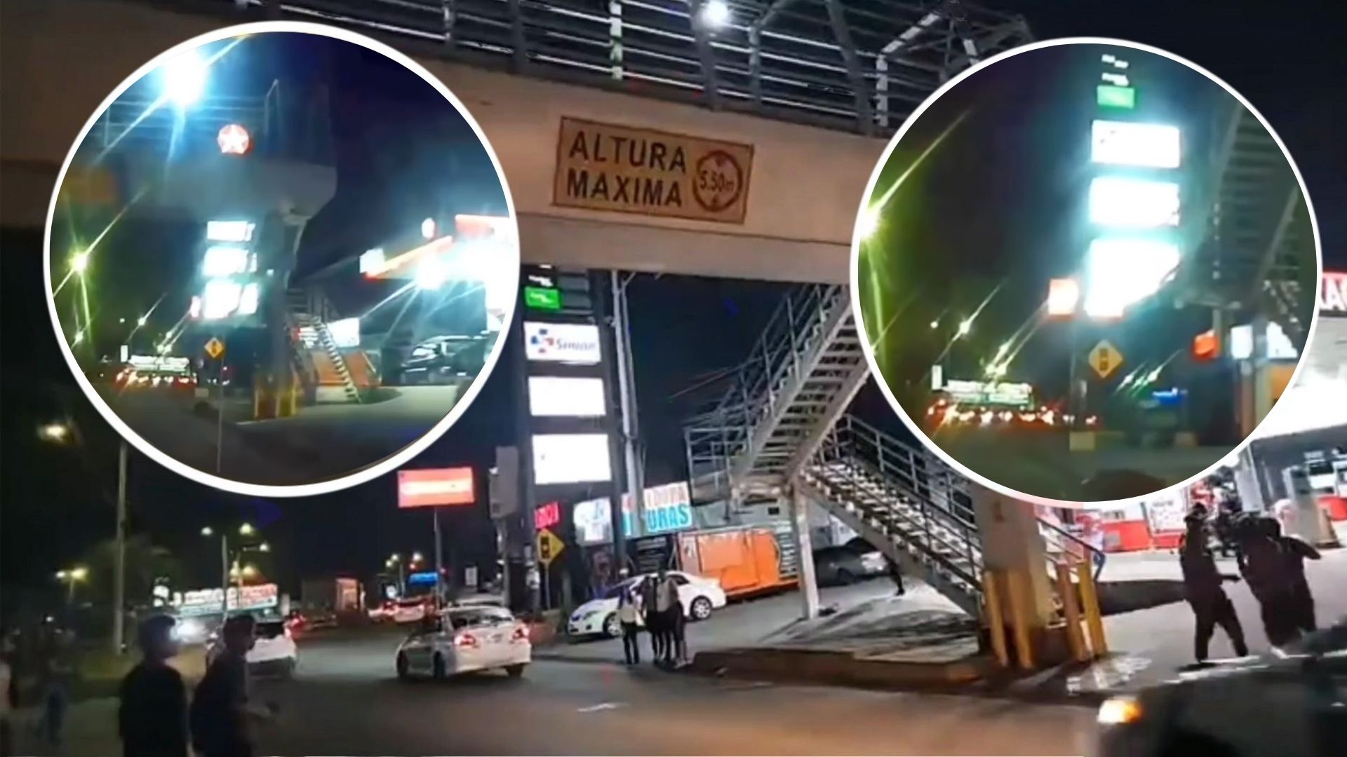 Sale a la luz video del momento en que hombre se lanza de puente en Copán