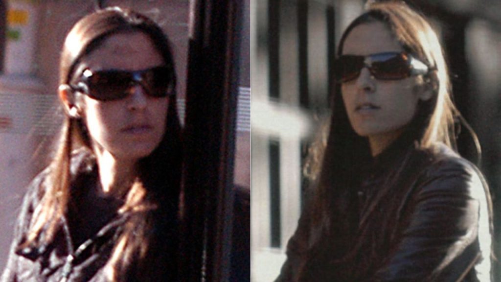 Dos fotografías de Leticia Giménez viendo a su lado