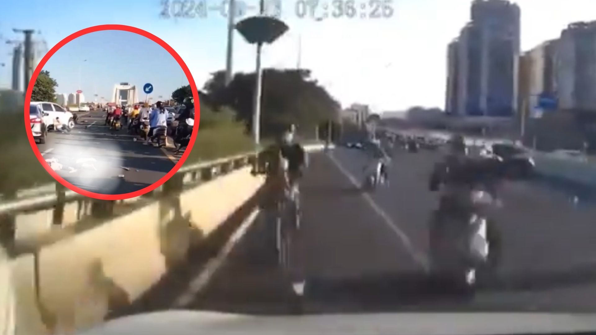 Conductor mata a seis motociclistas que iban en competencia y todo queda en vídeo