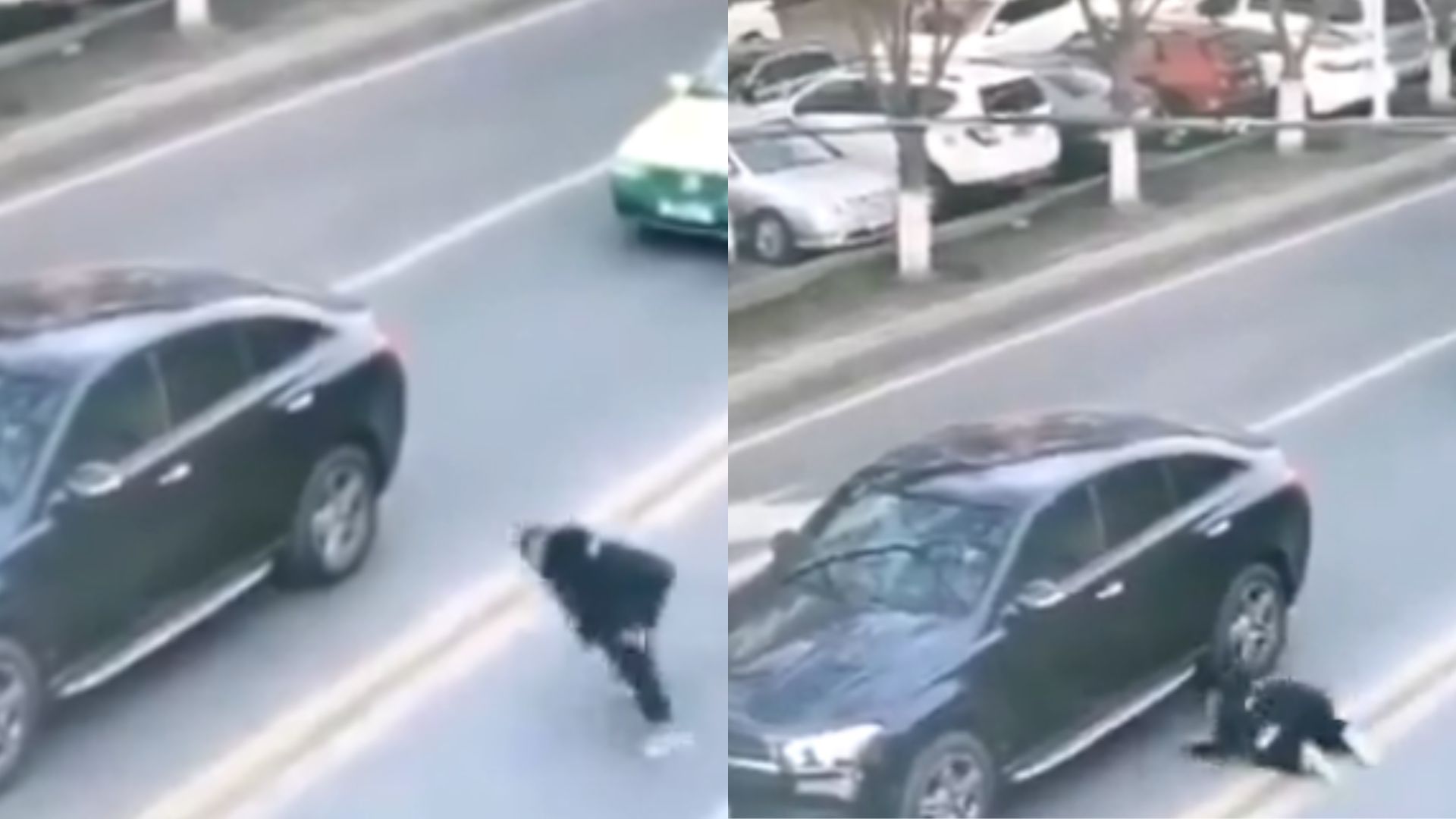 Niño es atropellado cuando trataba de sacar una pelota debajo de una camioneta: video