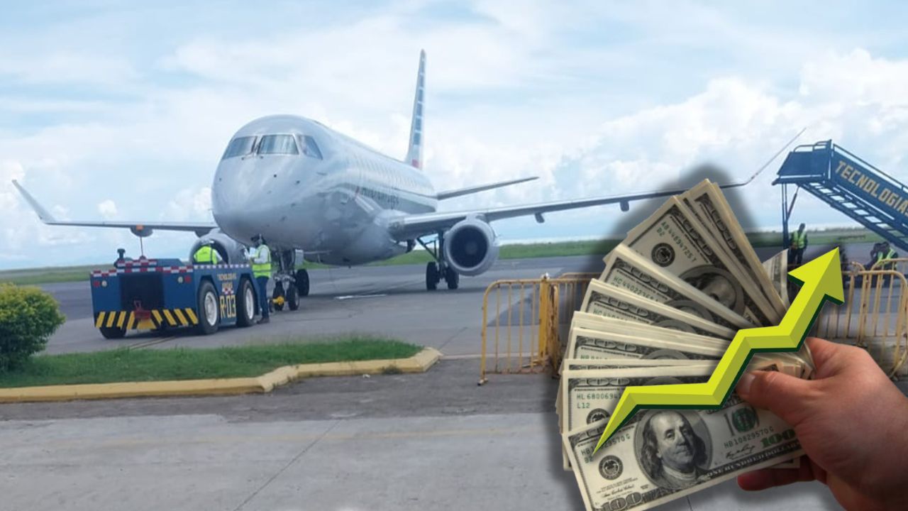 Casi $ 6 millones deja incremento de pasajeros en aeropuertos de Honduras