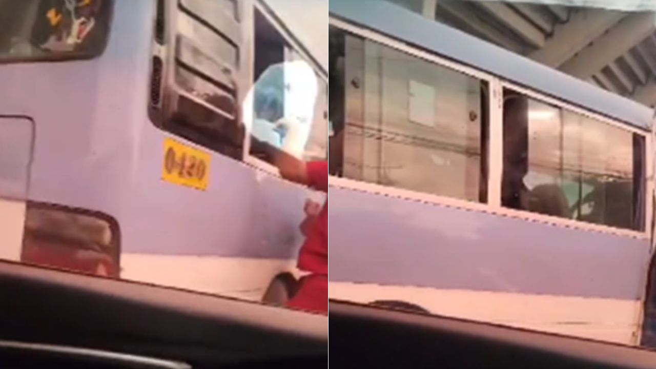 Captan asalto a pasajeros de 'rapidito' en cercanías del Estadio Nacional de Tegucigalpa