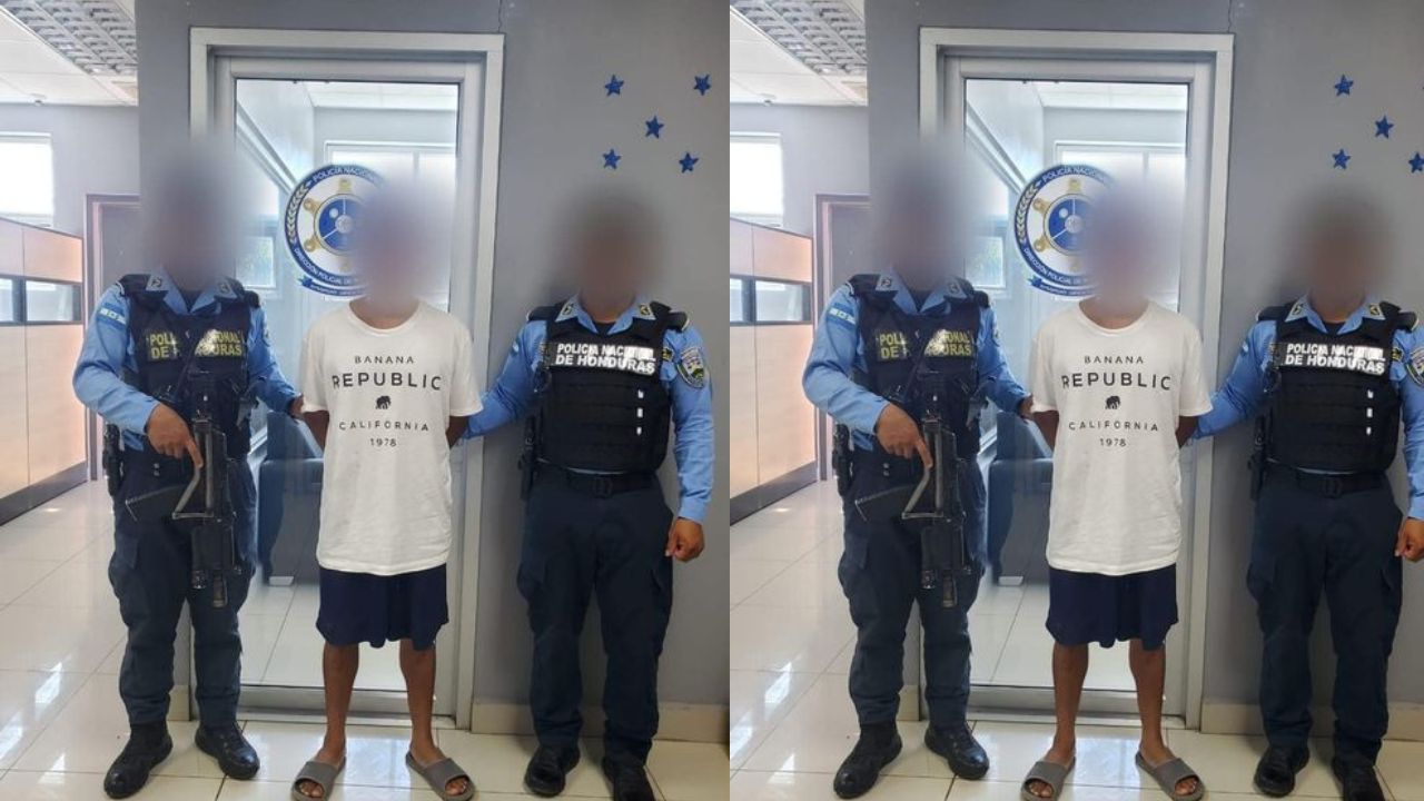 Capturan a hondureño por golpear y correr a su madre de su propia casa