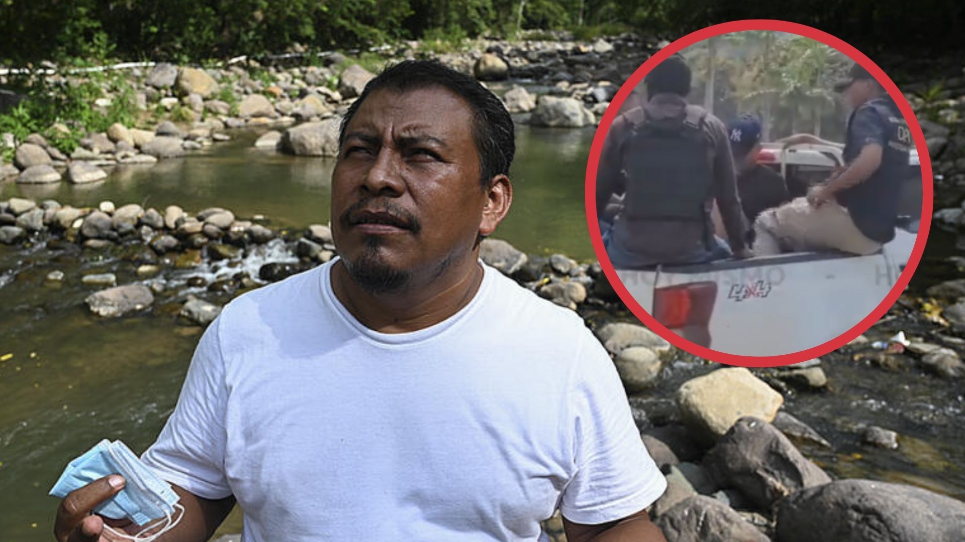Capturan a tres sospechosos por el crimen del ambientalista Juan López