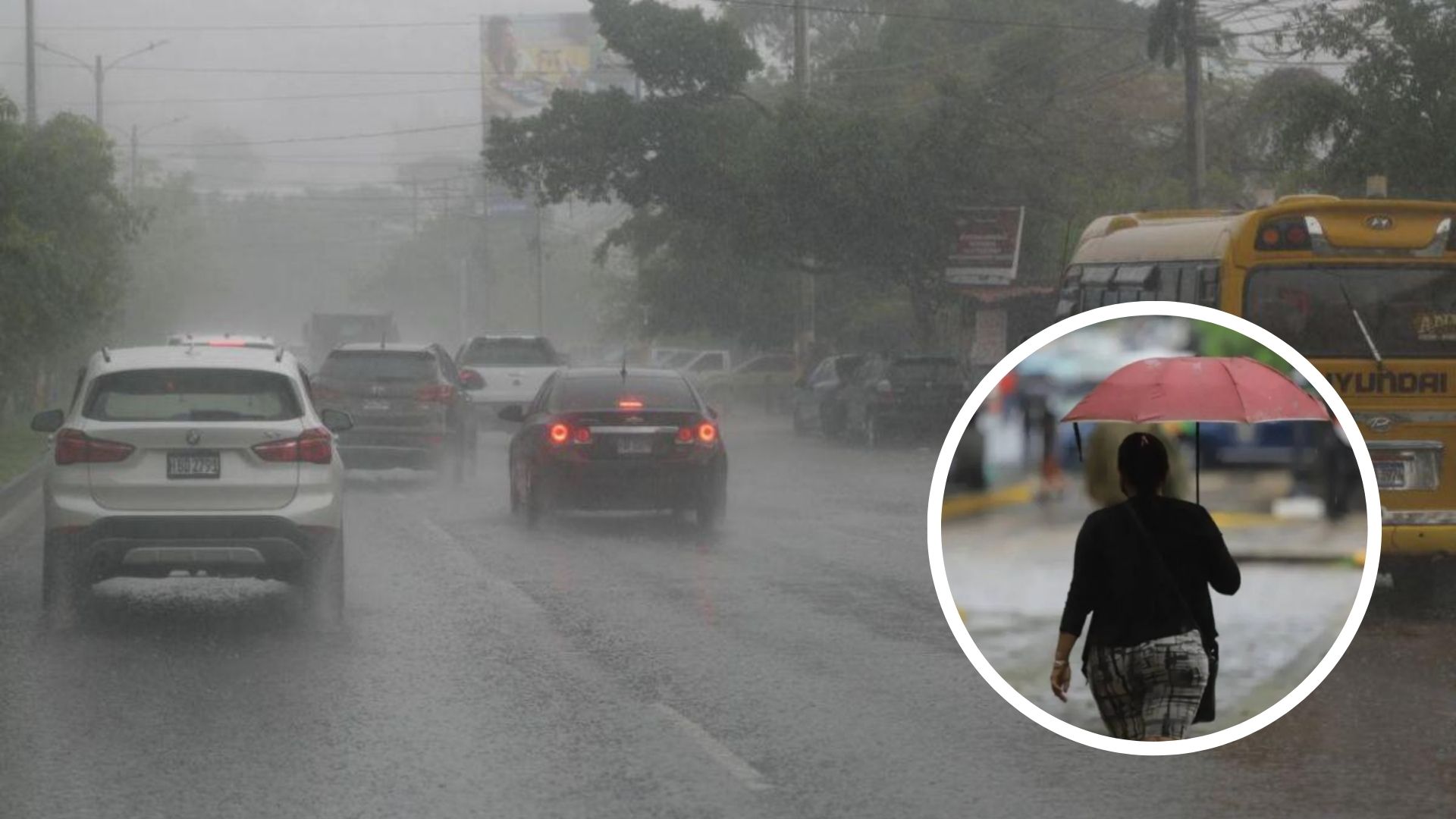 Sistema de baja presión dejará lluvias en varias zonas de Honduras este lunes