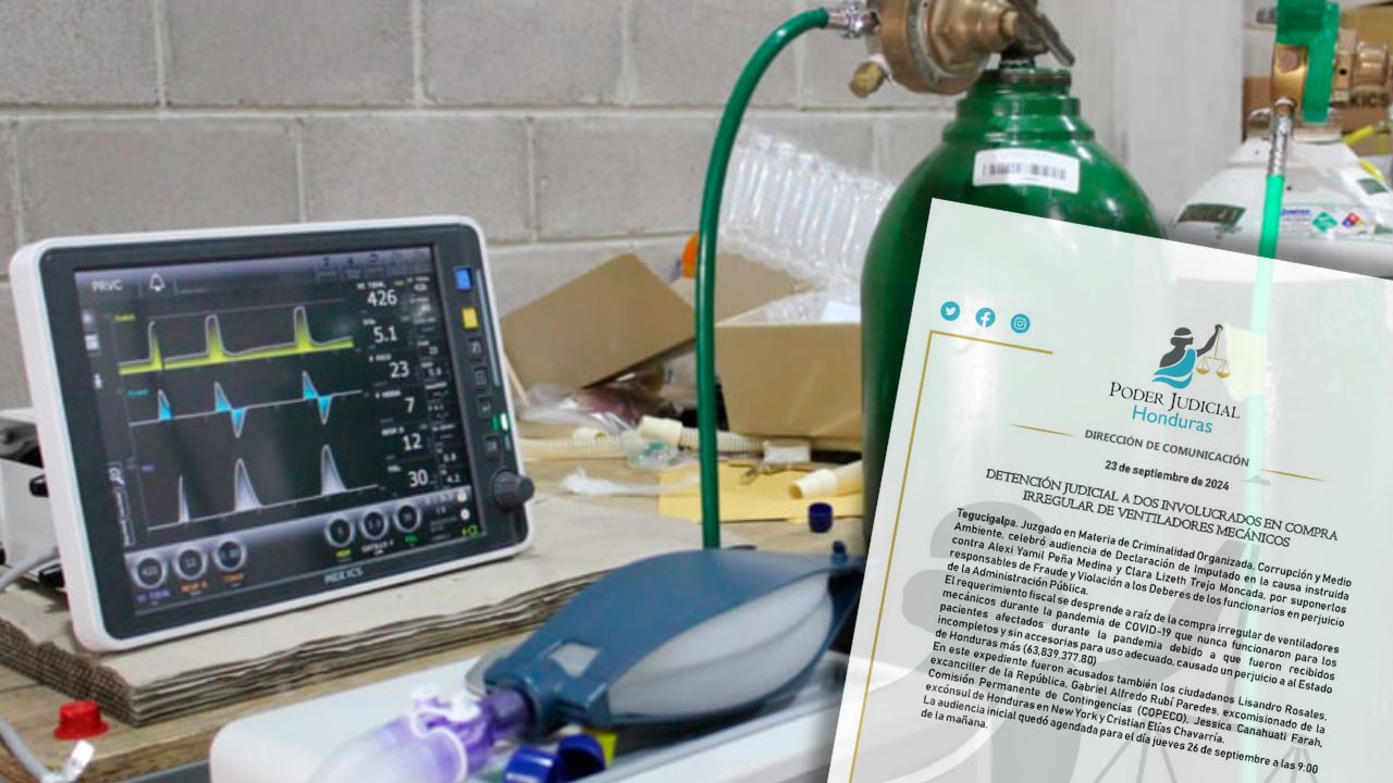 A la cárcel mandan a acusados en compra irregular de ventiladores mecánicos