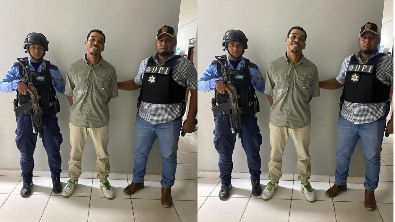Sonriente lució hondureño capturado por robar de vivienda un cilindro de gas
