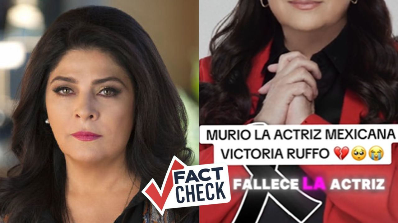 ¿Es verdad que murió Victoria Ruffo?, ¿cuándo 'falleció'?