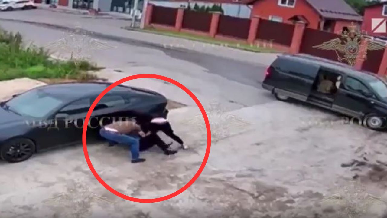 Cámara capta secuestro de empresario; uno de los captores es pariente lejano