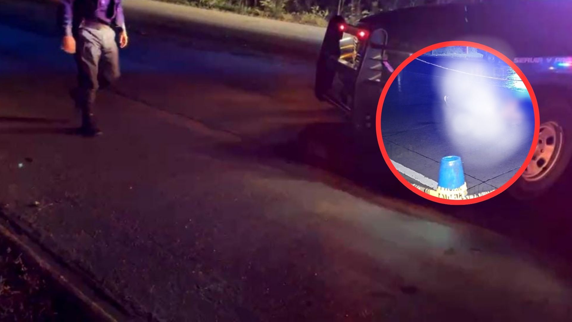 Hombre muere atropellado al regresar caminando a su casa; lo abandonaron en la carretera del sur
