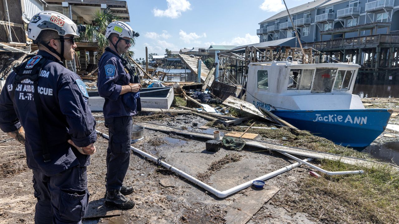 Los muertos por el huracán Helene superan los 100 en EE.UU., según el presidente Biden