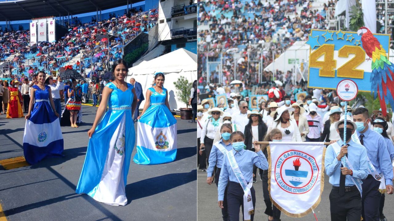 Lista de colegios desfiles 2024: orden de escuelas que desfilarán el 15 de septiembre en Tegucigalpa