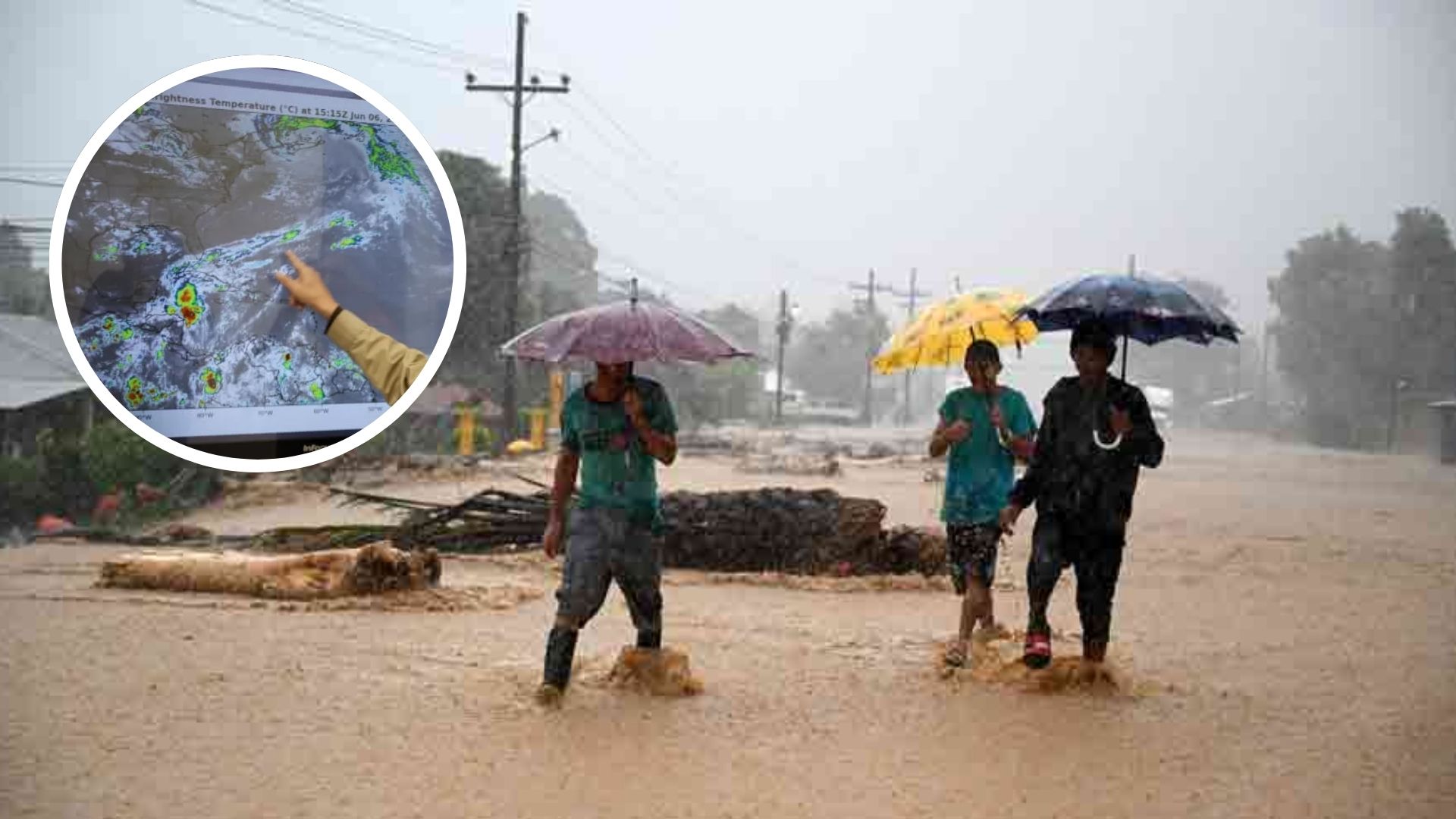 Pronostican lluvias en algunas regiones de Honduras este lunes