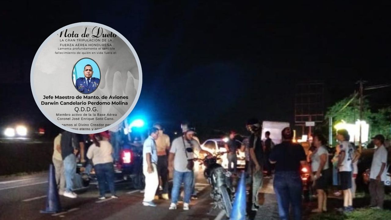 Jefe de mantenimiento de la Fuerza Aérea Hondureña muere arrollado en Comayagua