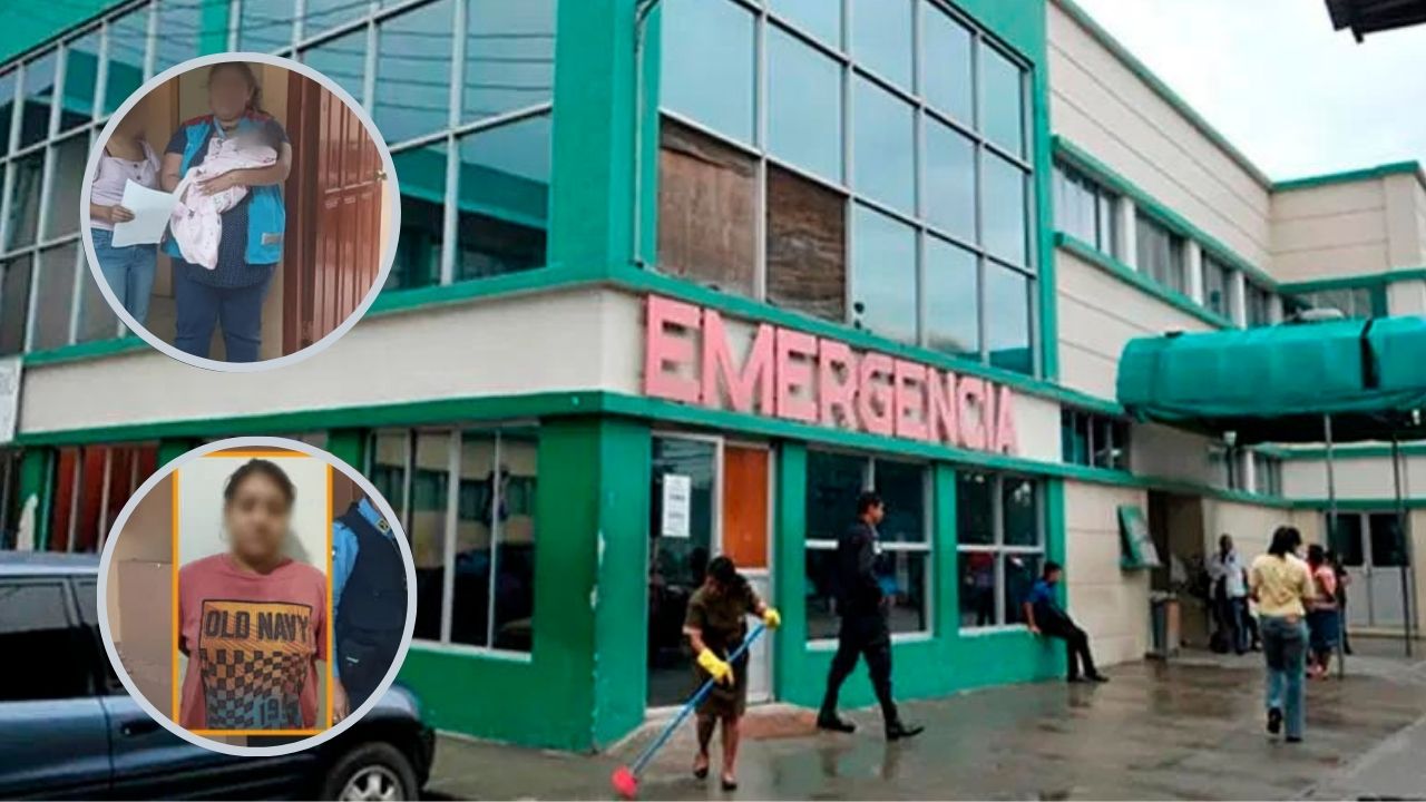 Así fue cómo hondureña engañó a su amiga para robarle a su bebé en San Pedro Sula