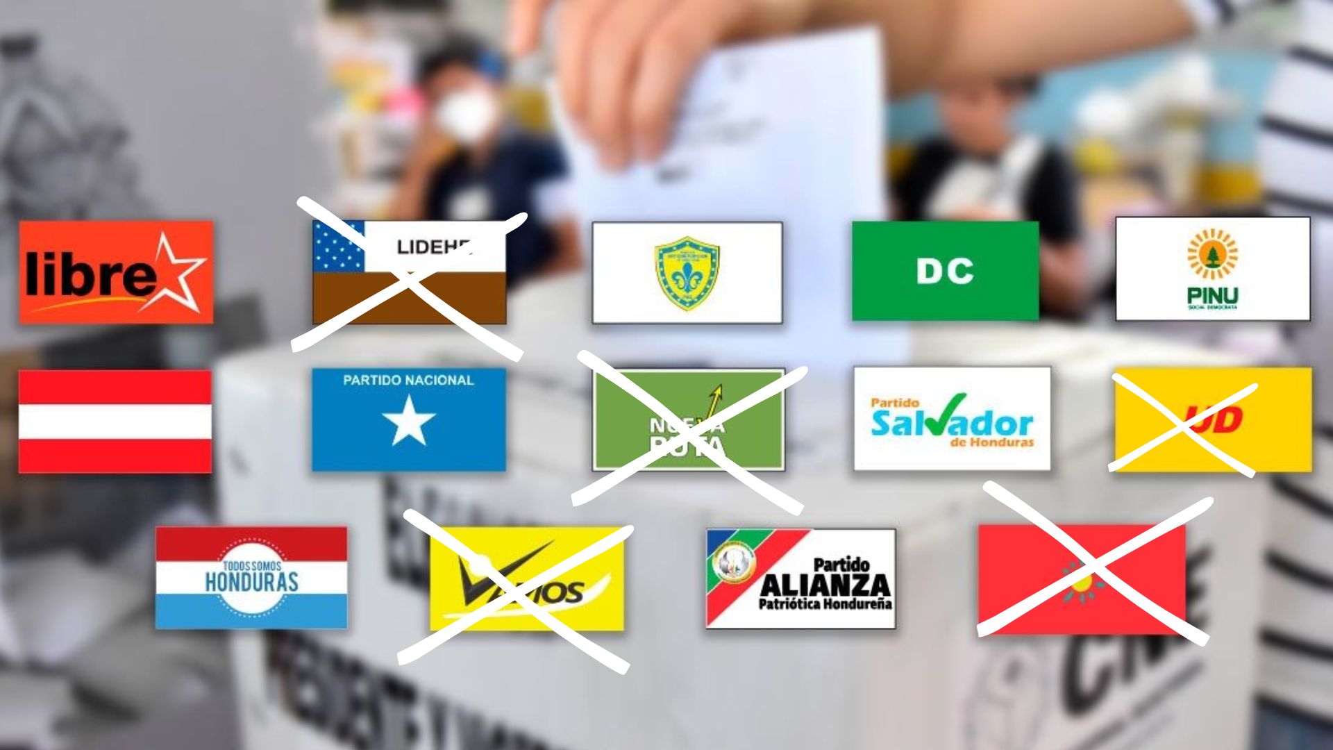 CNE cancela legalidad a cinco partidos políticos minoritarios