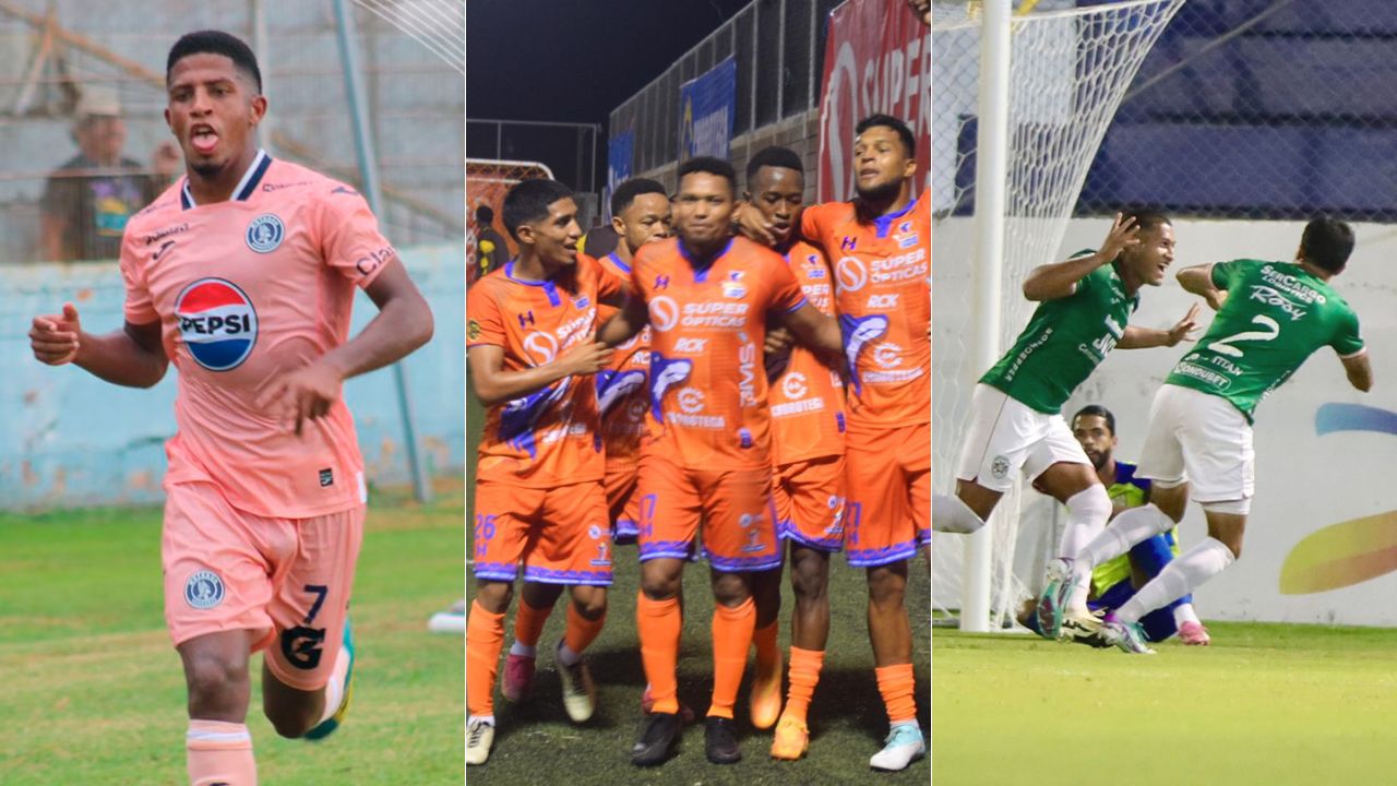 Motagua vence a Victoria, Lobos sorprende a Real España y Marathón derrota a Olancho
