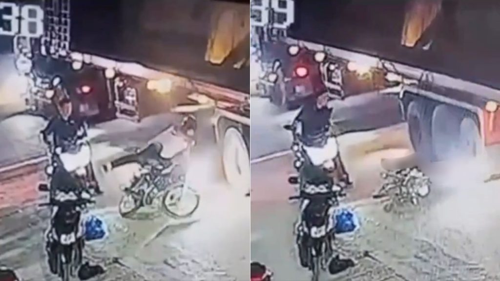 Capturas de pantalla donde se ve el incidente