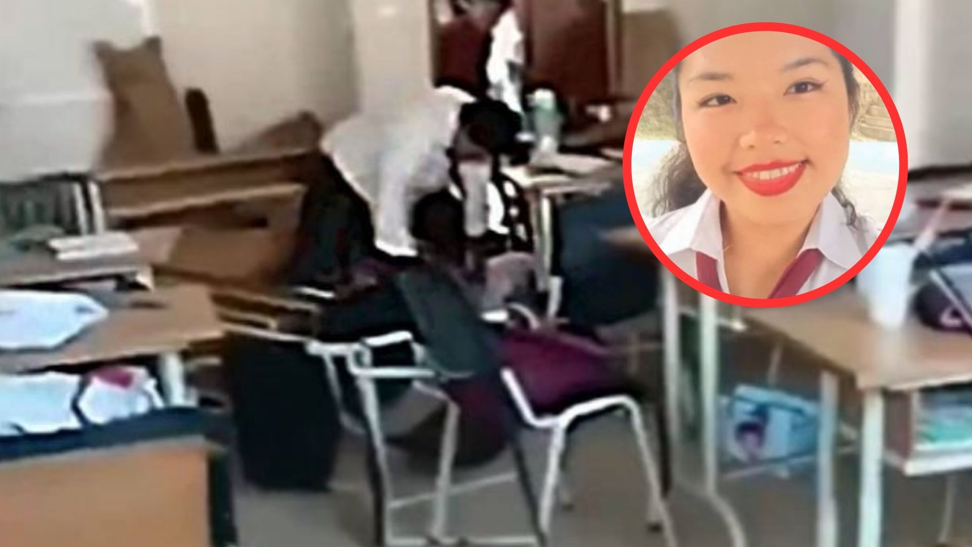 Joven mata a puñaladas a su novia en salón de clases frente a sus compañeros