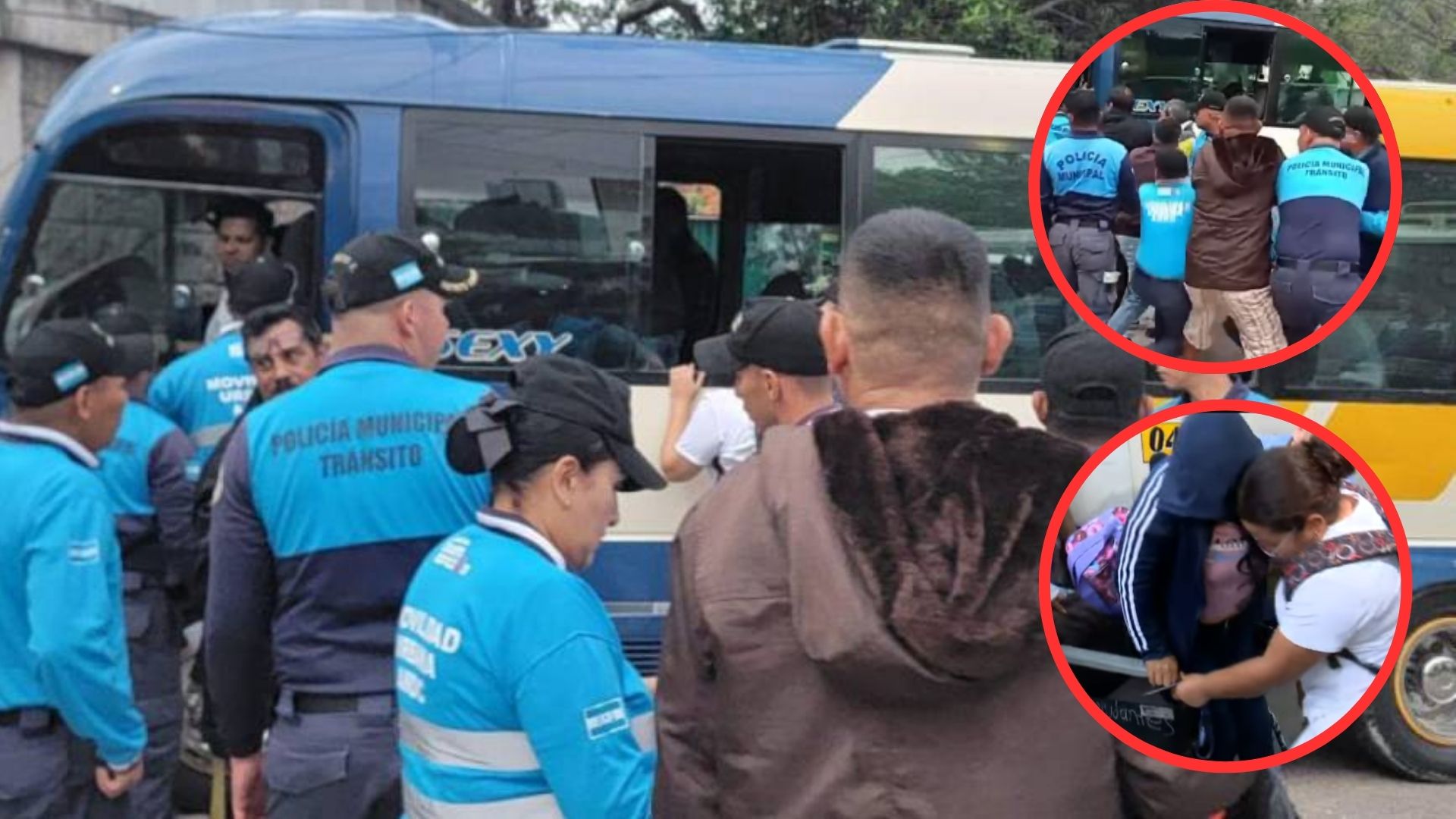 Así fueron los dramáticos minutos que vivieron pasajeros de rapidito en accidente frente a Hospital Escuela