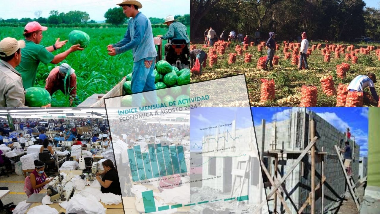 Actividad económica reflejó variación de 4.2 % hasta agosto, según BCH