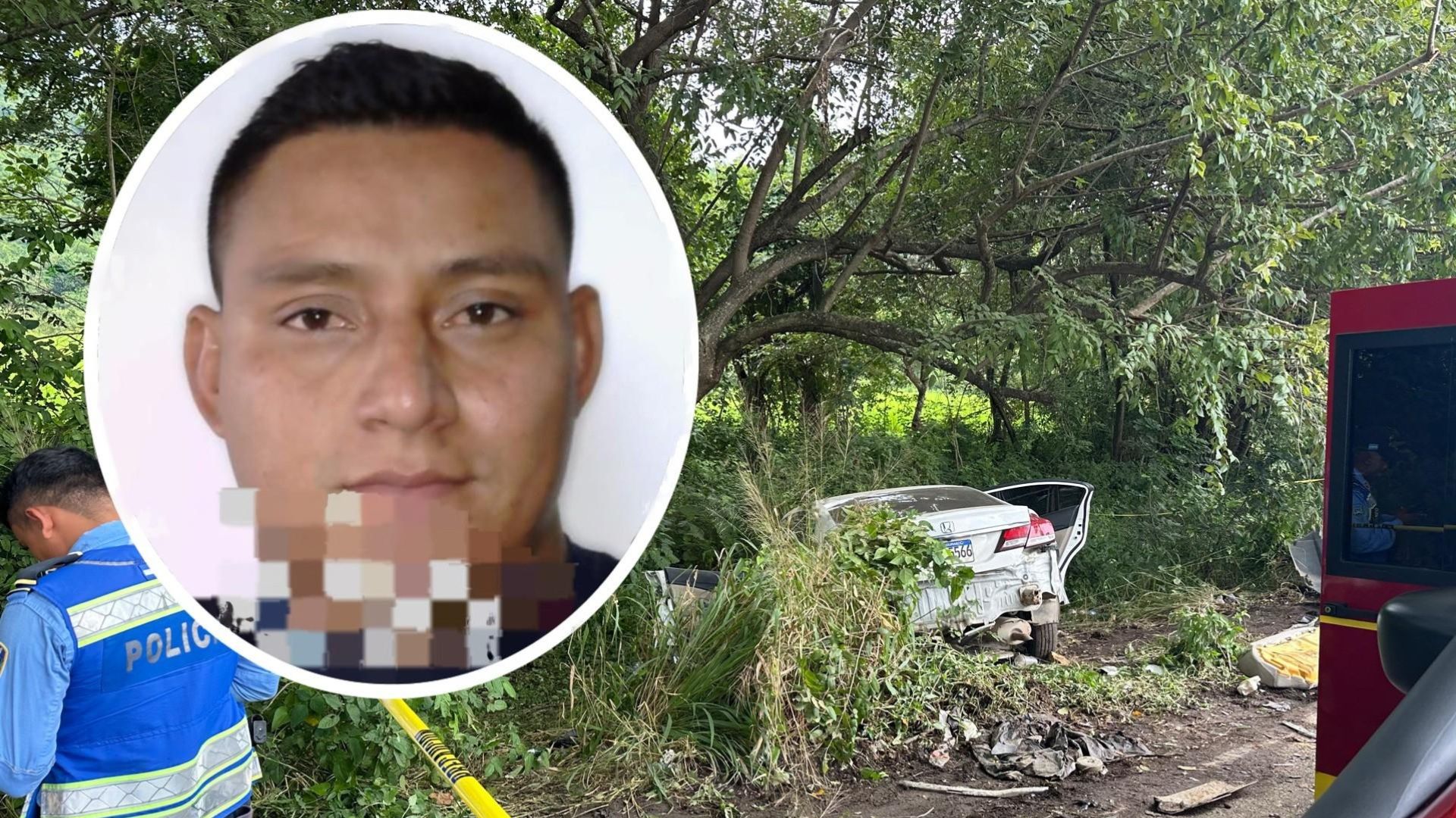 Agente de Tránsito muere en aparatoso accidente vial en Olancho
