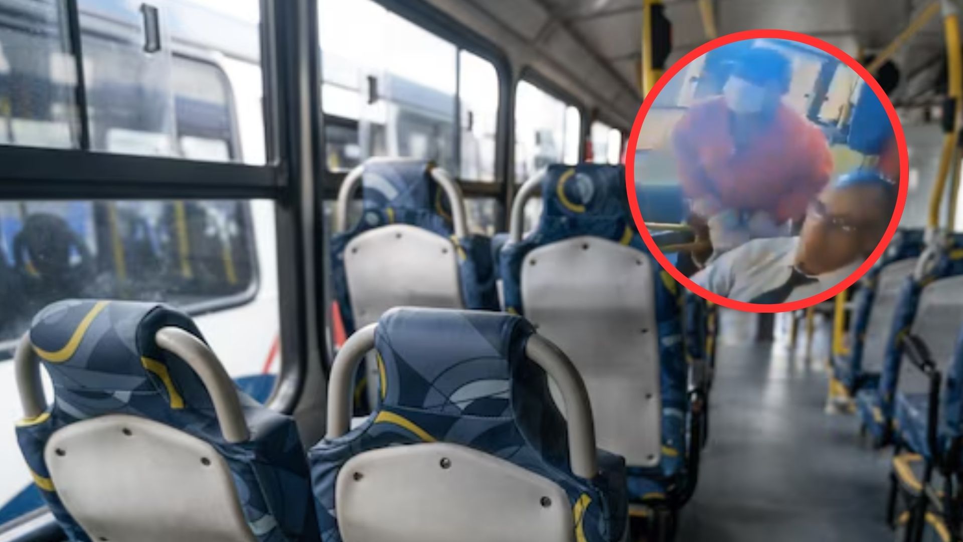 Hombre apuñala a conductor de bus porque descubrió que esposa le era infiel con él: video