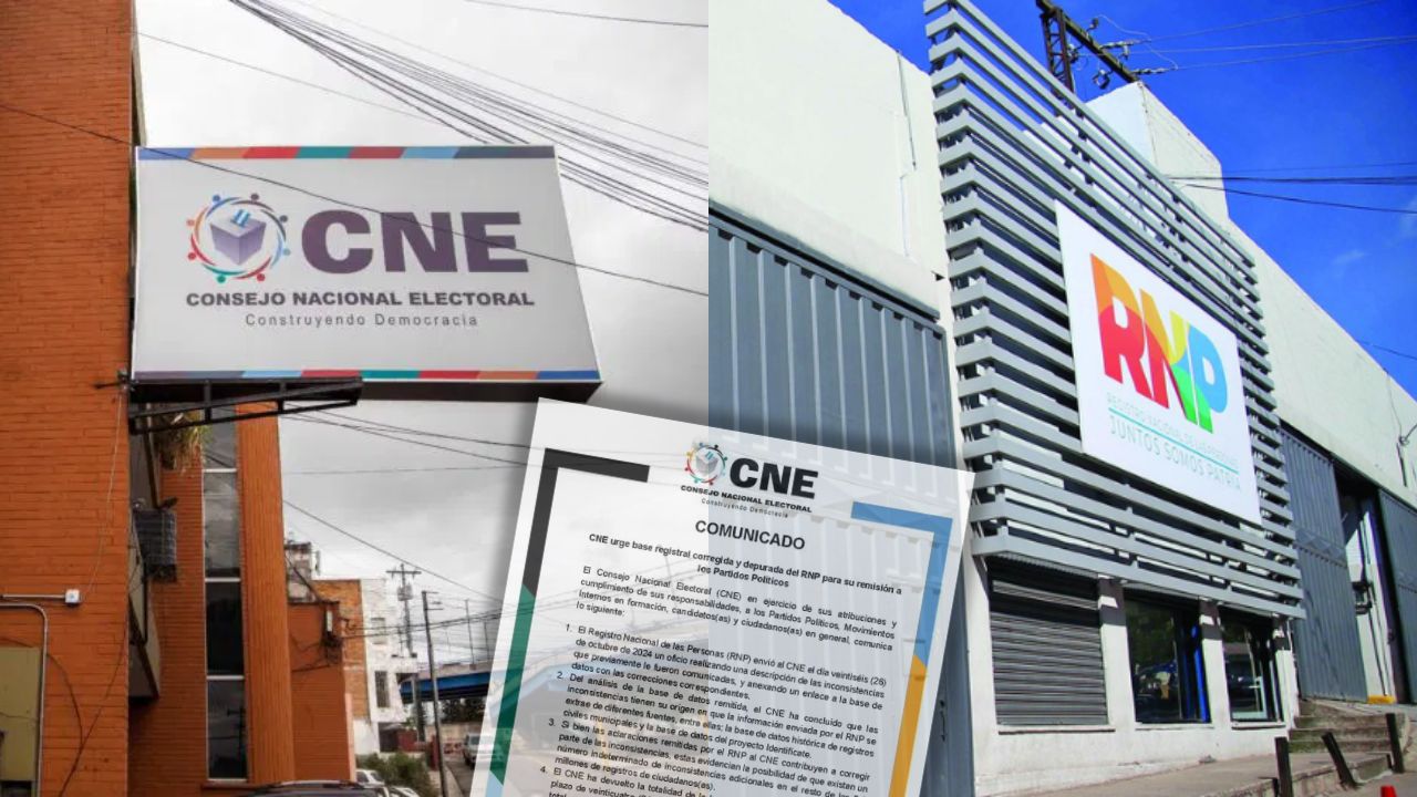 CNE exige a RNP base electoral depurada; comisionado pide reunión técnica