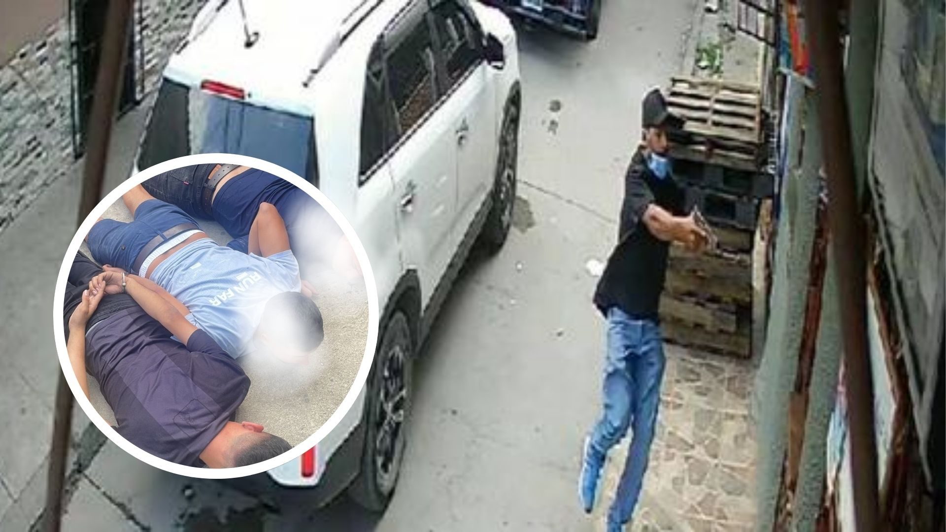 Capturan a tres hombres vinculados a violento asalto en abarrotería de San Pedro Sula