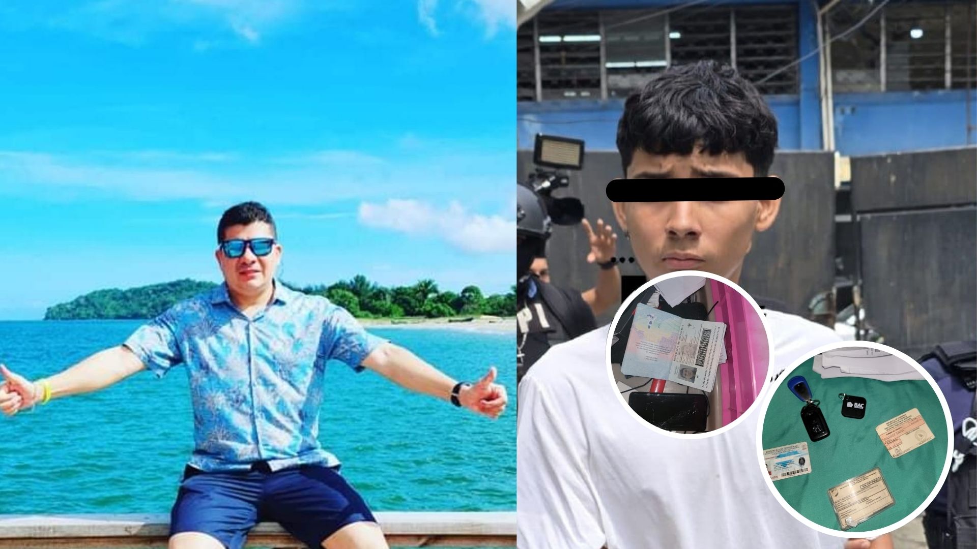 Cae supuesto asesino de ejecutivo en San Pedro Sula; tenía sus pertenencias