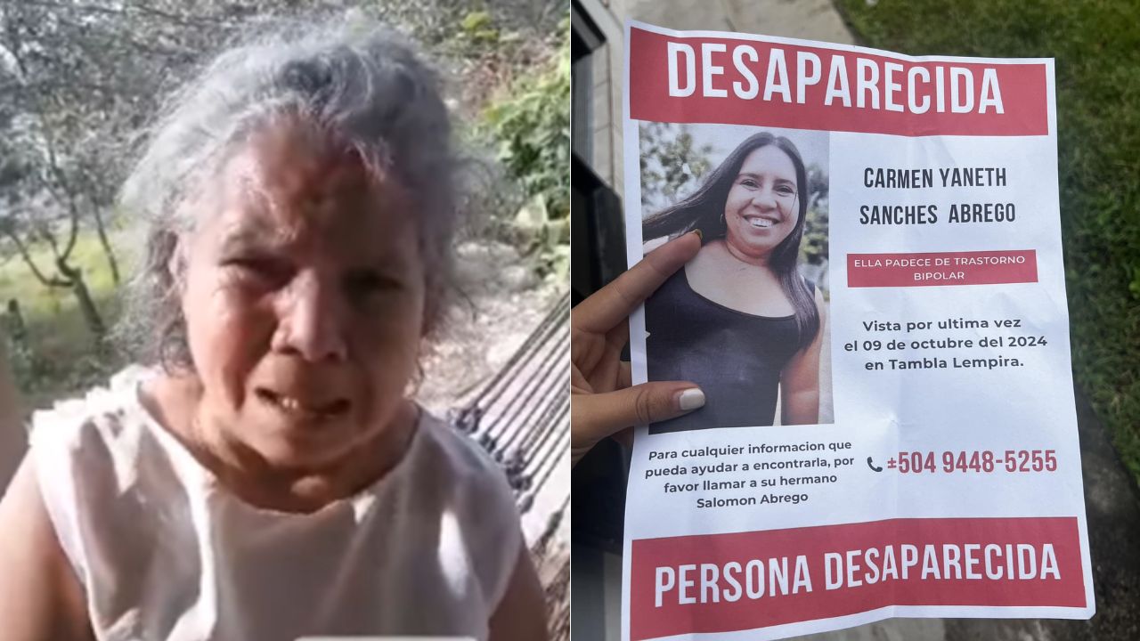 Madre pide ayuda por su hija con problemas psicológicos que habría desaparecido en Lempira: 'quisiera encontrarla'