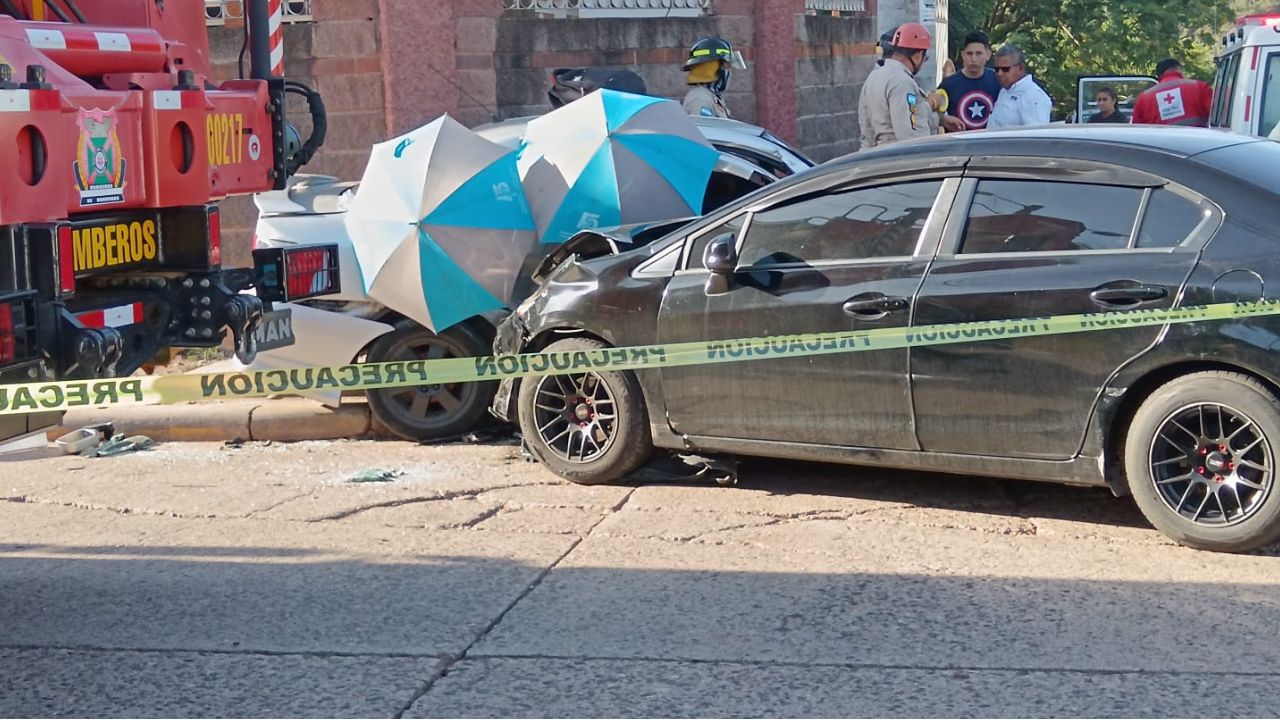 Mujer muere en accidente con vehículo conducido por universitario en Tegucigalpa
