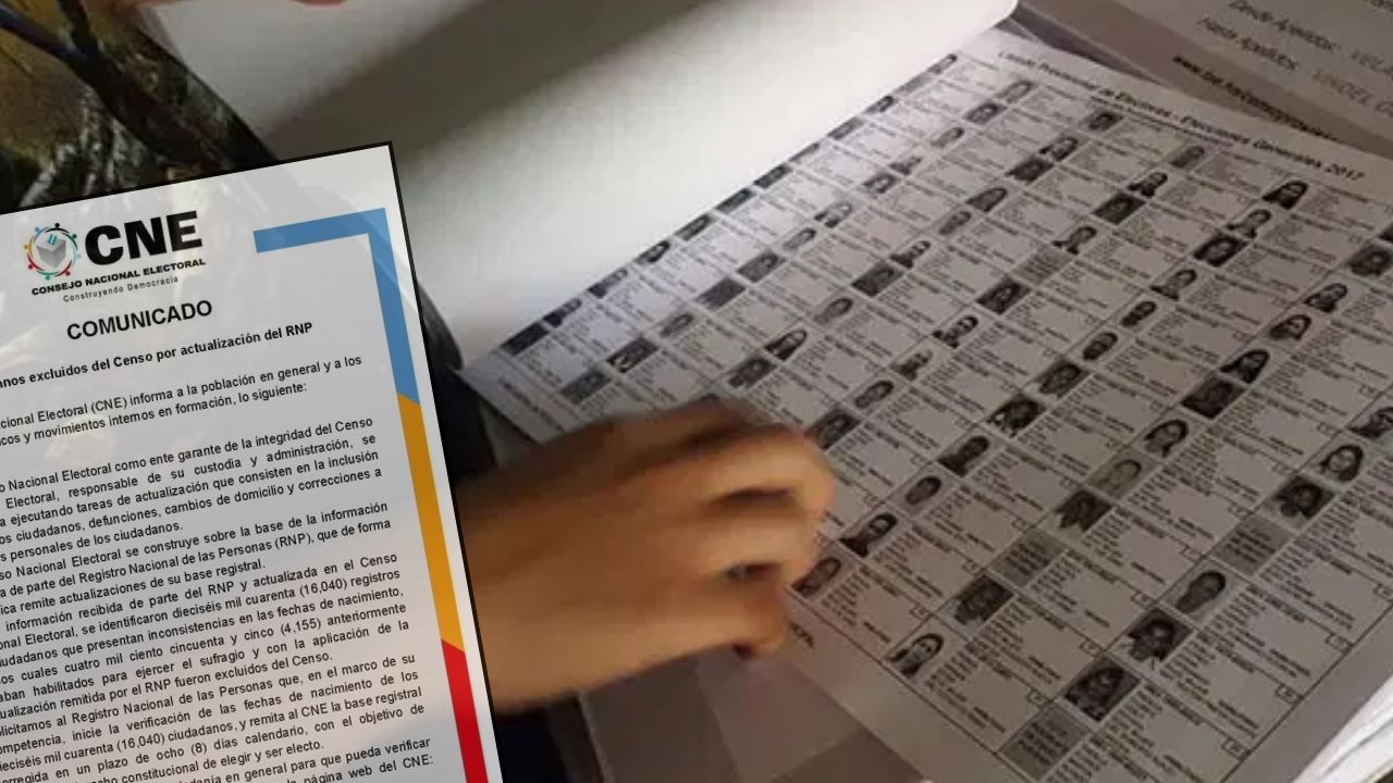 CNE pide a RNP verificación de inconsistencias en censo electoral