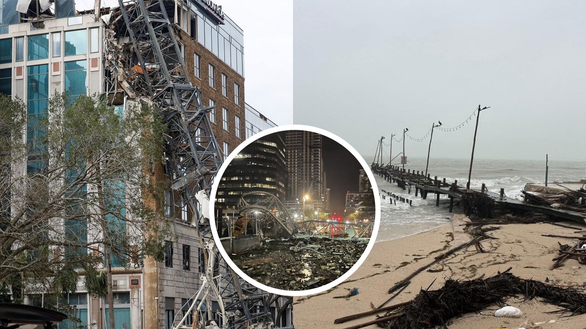 Fotos y videos de los daños que ha dejado el huracán Milton en Florida