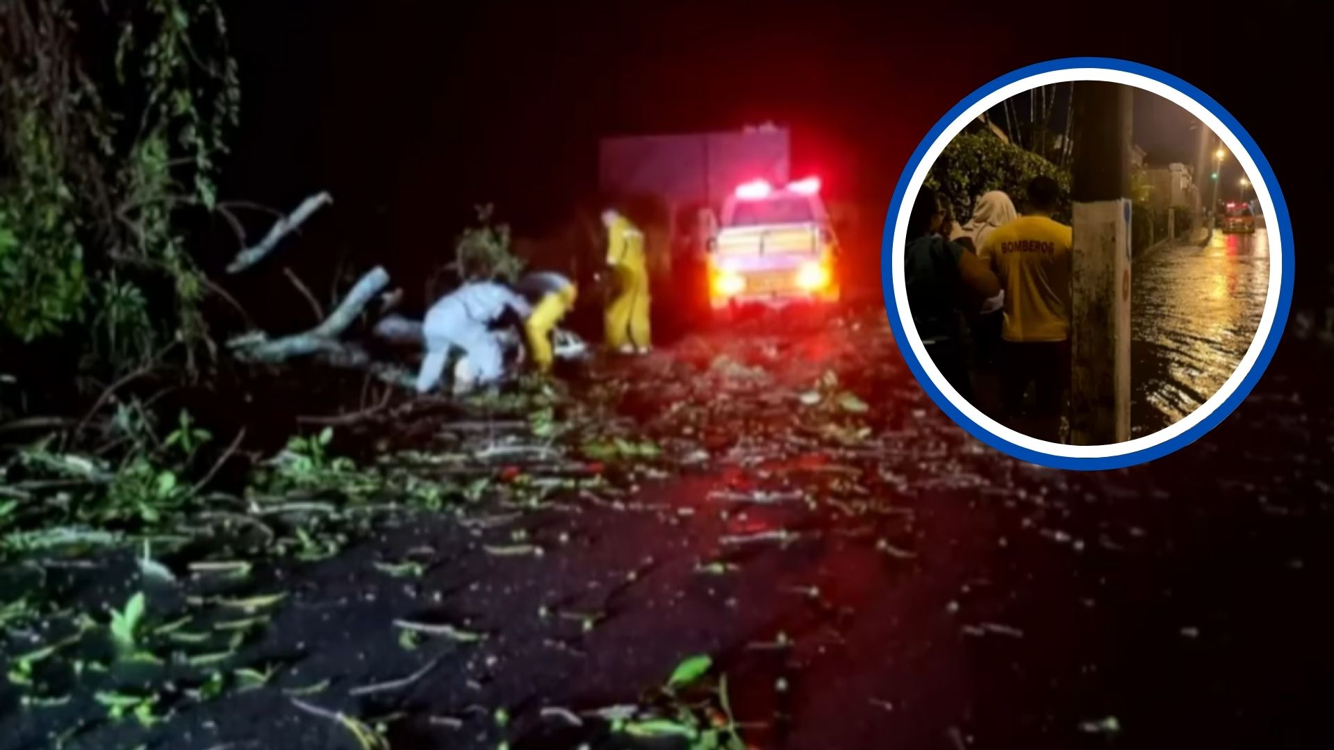 Mujer desaparece tras crecida de quebrada en Tela y alertan por inundaciones y daños