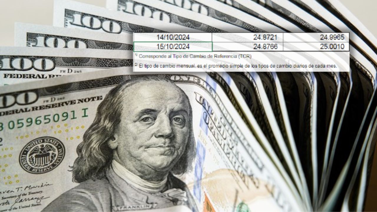 ¡Histórico! Dólar alcanza L 25 este martes, según actualización del BCH