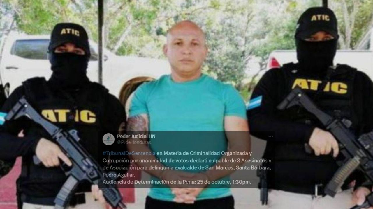 Declaran culpable a exalcalde de San Marcos, Santa Bárbara, por asesinato