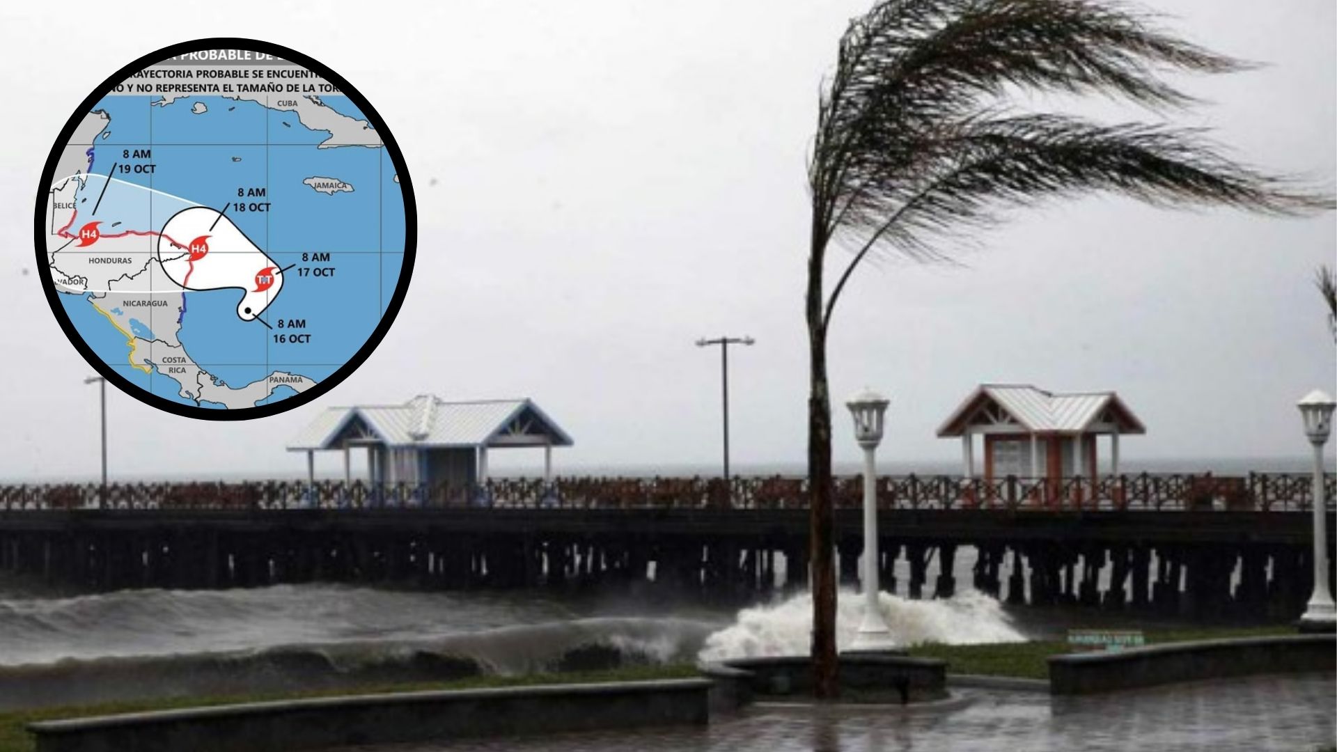 Cenaos anuncia posible formación de huracán en el Caribe, ¿afectará a Honduras?